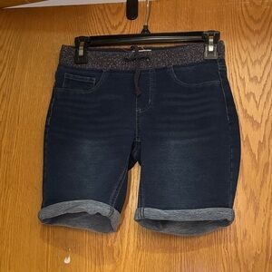 SO, girls pull-on denim shorts, 14